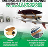 Surfboard Wall Rack - Wooden Double / Triple