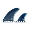 Surfboard Fins MR Twin 2+1 - Single Tab TWO-TONE