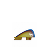 Surfboard Fin Nubster - Riser - 1.8 inch Dual Tab II - TWO TONE