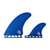 Surfboard Fins MR Single Tab Twin 2+1 - HEXCORE
