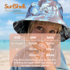 Surf Bump Hat - Kids Bucket Style by SurfShell - Surfing Skellies