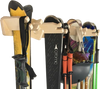 Ski Rack - Vertical Wooden 4 pairs