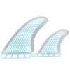 Surfboard Fins MR Single Tab Twin 2+1 - HEXCORE