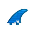 Surfboard Fins CM1 Dual Tab Thruster - CARBON MESH