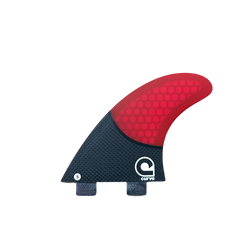 Surfboard Fins M Quad Dual Tab - CARBON BASE