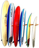 Surfboard Wall Rack - Wooden Vertical Quad by Spire
