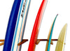 Surfboard Wall Rack - Wooden Vertical Quad by Spire