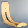Surfboard Wall Rack VERTICAL Longboard - Hawaiian Gun Rack BLONDE