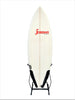 Surfboard Freestanding Rack - Vertical Steel - Center Fin