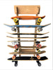 Skateboard Rack - Floor x14 Decks or x7 Completes - Deckhand
