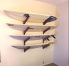 Surfboard Wall Rack - Wooden Quad by Spire