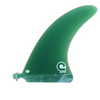 Surfboard Fin Longboard Classic Fibreglass - Coloured 7.5