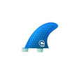 Surfboard Fins Fibreglass Side Bites GL COLOURED HEXCORE - Dual Tab