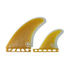 Surfboard Fins MR Twin 2+1 - Single Tab TWO-TONE
