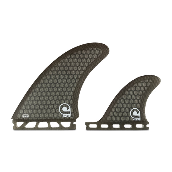 Surfboard Fins MR Single Tab Twin 2+1 - HEXCORE