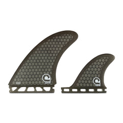 Surfboard Fins MR Single Tab Twin 2+1 - HEXCORE
