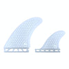 Surfboard Fins MR Single Tab Twin 2+1 - HEXCORE