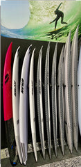 Surfboard Wall Rack - 10 Board Vertical STEEL