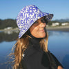 Surf Bump Hat - Bucket Style by SurfShell - Coral Reef