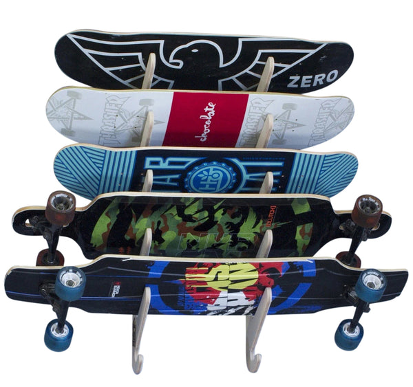 Skateboard Rack - Horizontal x6 - Baltic Ply
