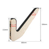 Surfboard Wall Rack - Curve Wooden Single Angle