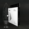 Tail Pad - Van Der Waal Clear Surfboard Grip