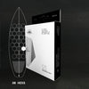 Tail Pad - Van Der Waal Clear Surfboard Grip