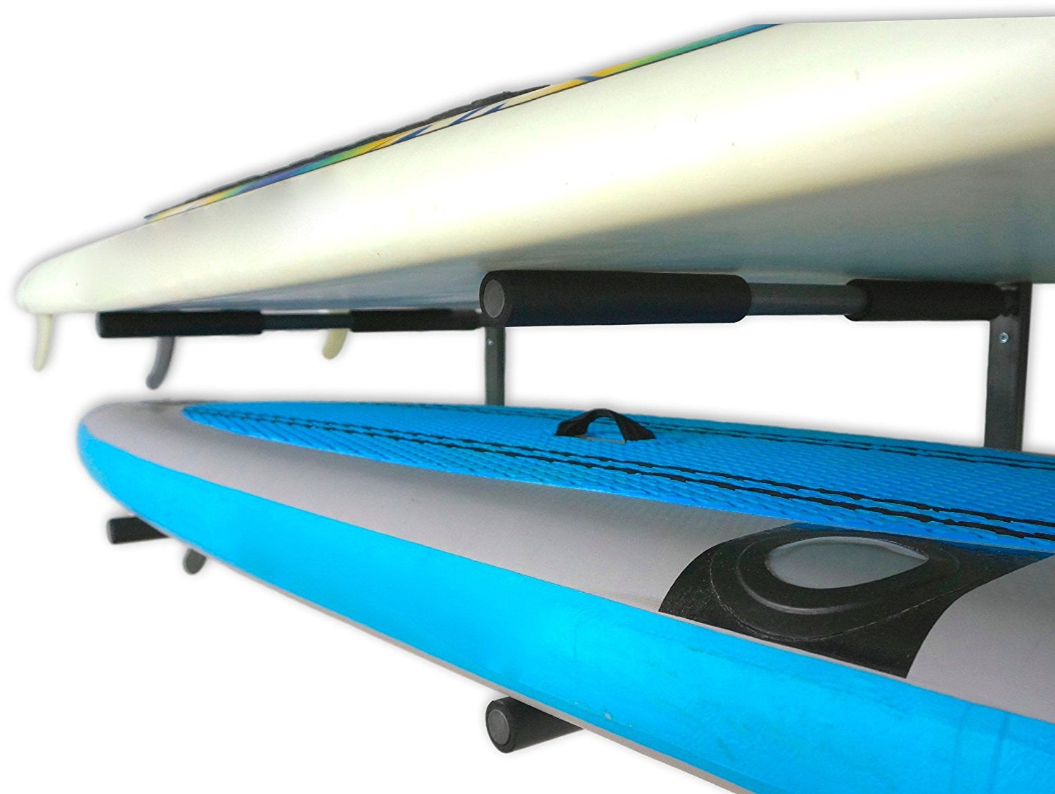 SUP Wall Rack for 2 SUP boards Australia Double SUP Garage Storage Rack ...