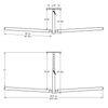 Surfboard SUP & Kayak Ceiling Racks 70kg