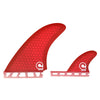 Surfboard Fins MR Single Tab Twin 2 + 1 Micro - HEXCORE