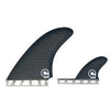 Surfboard Fins MR Single Tab Twin 2 + 1 Micro - HEXCORE