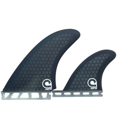 Surfboard Fins MR Single Tab Twin 2+1 - HEXCORE