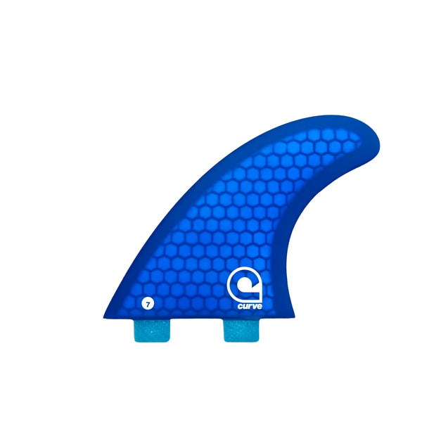 Surfboard Fins M7 - Dual Tab Thruster - HEXCORE