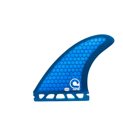 Surfboard Fins YU - Thruster Single Tab - CARBON MESH