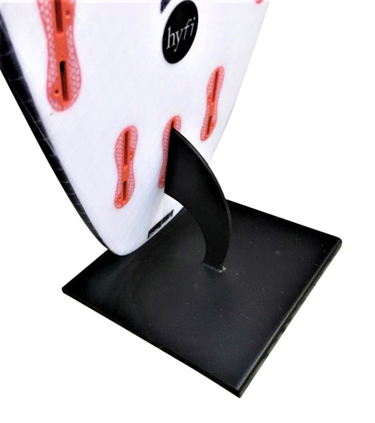 Surfboard Freestanding Rack Vertical Display Stand Fin Plug