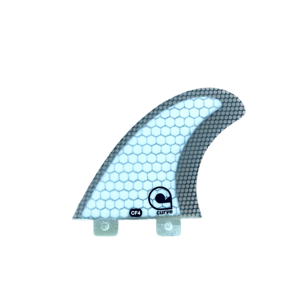 Surfboard Fins SF4 Quad Dual Tab CARBON MESH Curve Surfboard Accessories Australia