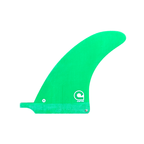 Surfboard Fin Longboard Classic Fibreglass - Coloured 6.0