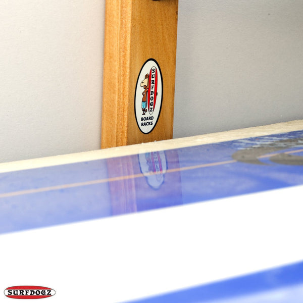 SUP wall rack double australia, stand up paddle board storage rack