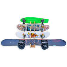 Snowboard Rack - Horizontal x4 - Bamboo