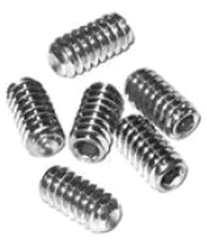 Surfboard Grub Fin Screw set 6