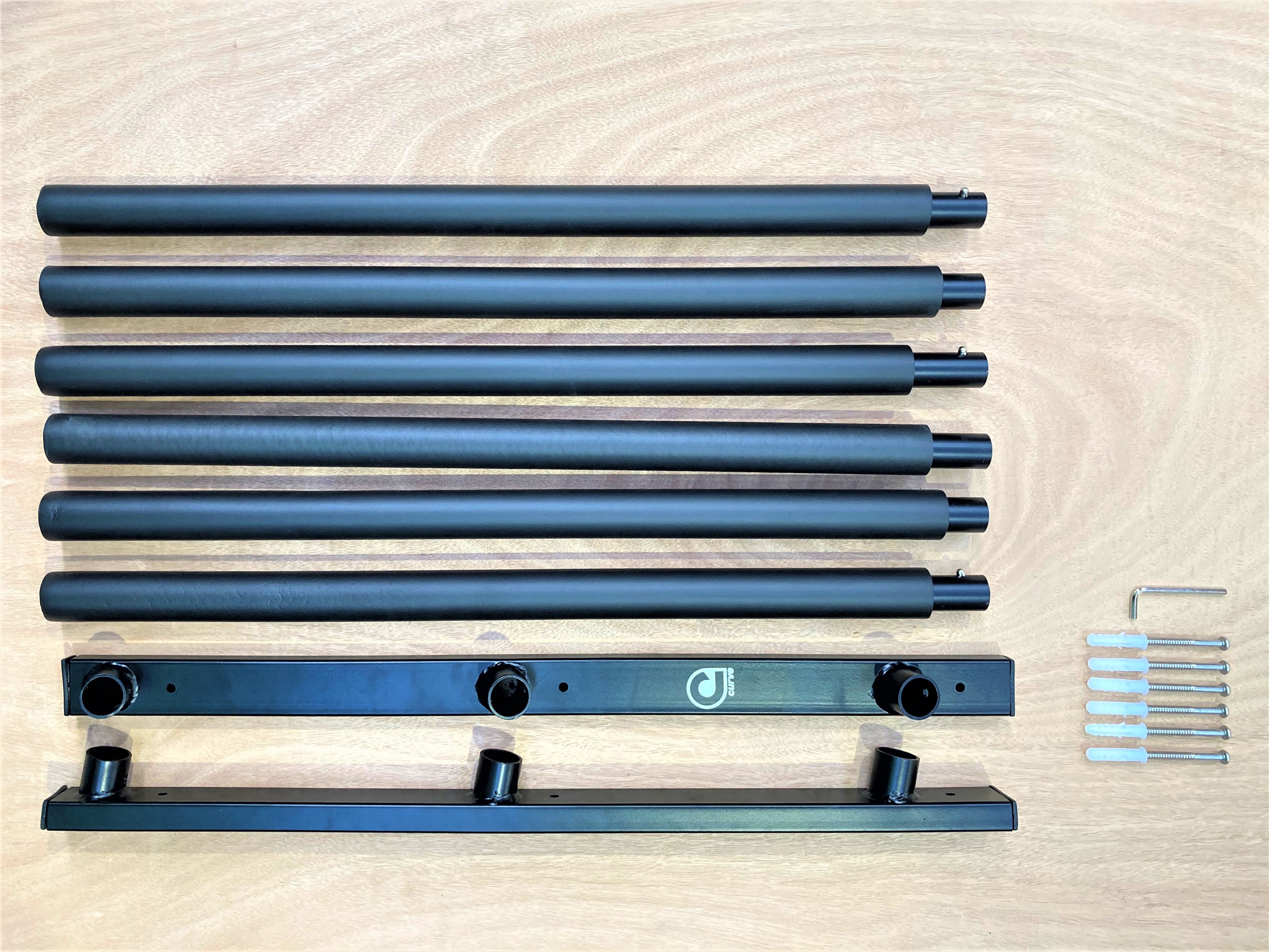 SUP Wall Rack 3 SUP boards Australia Triple SUP Steel Rack by Curve ...