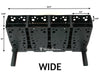 Ski Rack - Freestanding for Wide Skis