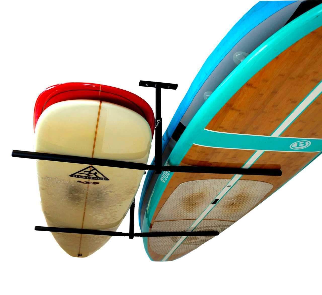 Surfboard SUP & Kayak Ceiling Rack - Adjustable Garage Rack Australia ...