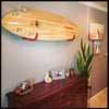 Surfboard Wall Rack - Wooden Single
