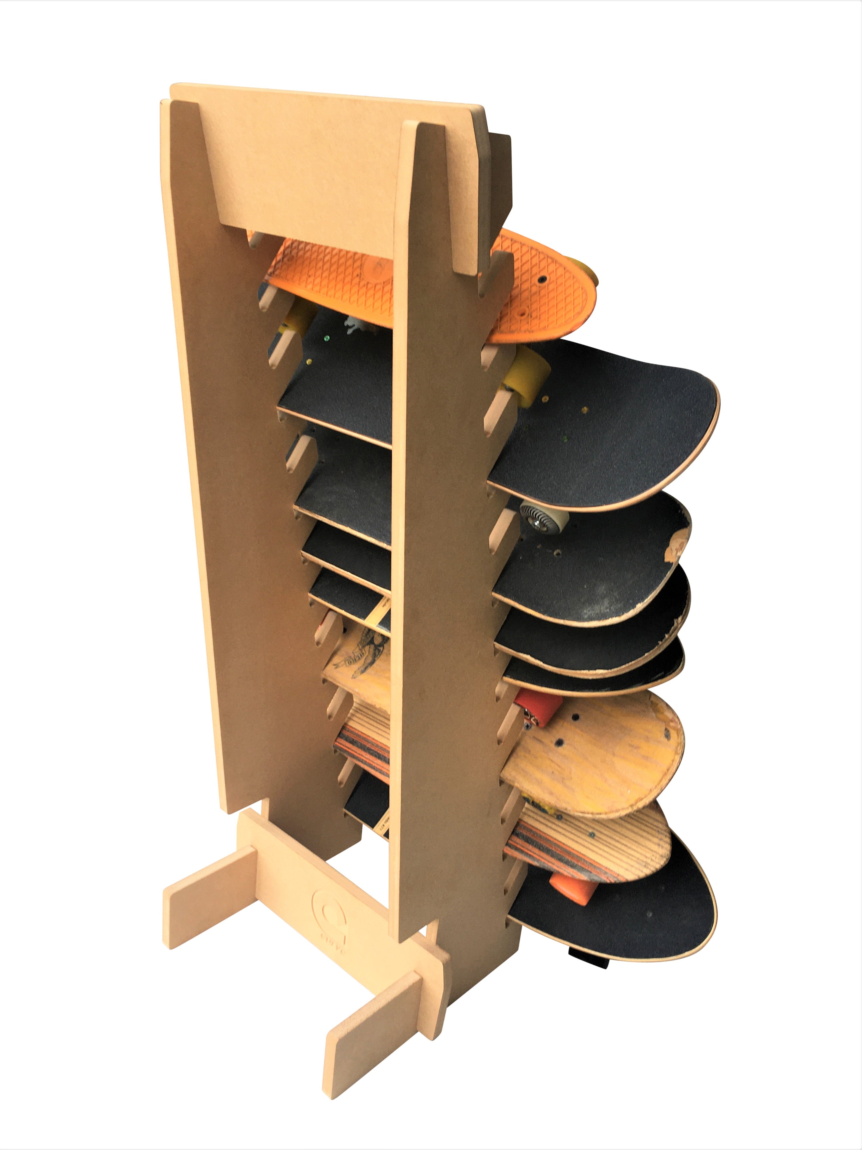 Skate Rack Floor Skateboard Rack Floor Standing Skateboard Longboard Rack Australia ...