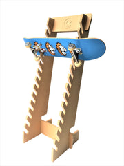 Skateboard Rack - Floor x14 Decks or x7 Completes - Deckhand