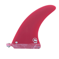 Surfboard Fin Longboard Classic Fibreglass - Coloured 7.5