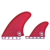 Surfboard Fins Retro Single Tab Twin 2+1 - HEXCORE