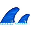 Surfboard Fins Retro Single Tab Twin 2+1 - HEXCORE