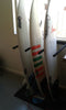Surfboard [or SUP] Wall Rack - Quad Vertical STEEL by Curve